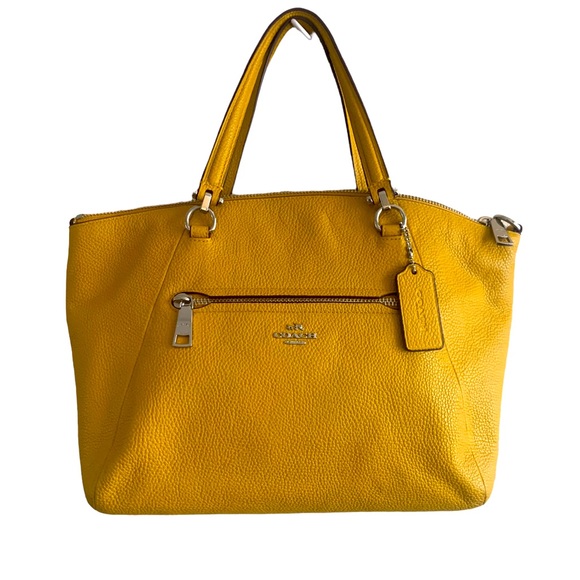 Coach Women's Pebbled Leather Crossbody Bag - Picture 1 of 8